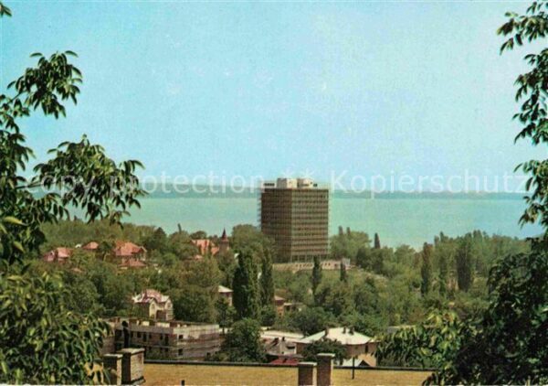 Balatonalmadi Panorama mit Hotel Aurora