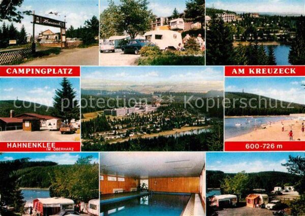 Hahnenklee-Bockswiese Harz Campingplatz Am Kreuzeck Panorama Stran