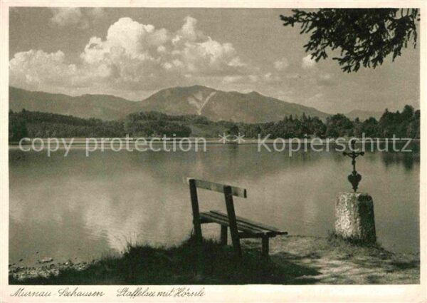 Seehausen Staffelsee Seepanorama mit Hörnle