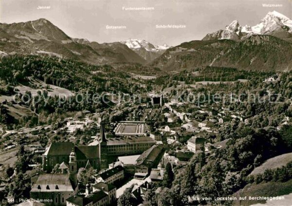 Berchtesgaden Blick vom Lockstein