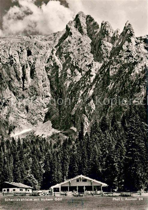 Scharitzkehlalm mit Hohem Göll