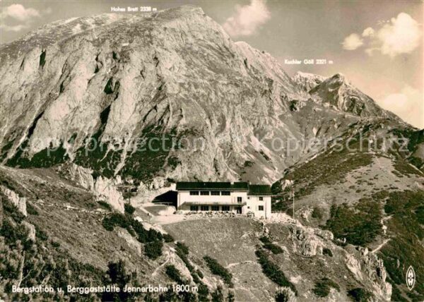 Berchtesgaden Bergstation und Berggaststätt Jennerbah