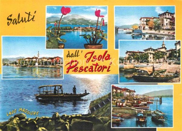 Isola Pescatori Lago Maggiore Teilansichten