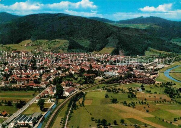 Haslach Kinzigtal Fliegeraufnahme