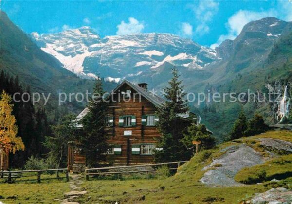 Hans Woedl Huette Schladminger Tauern mit Hoher Wildstell
