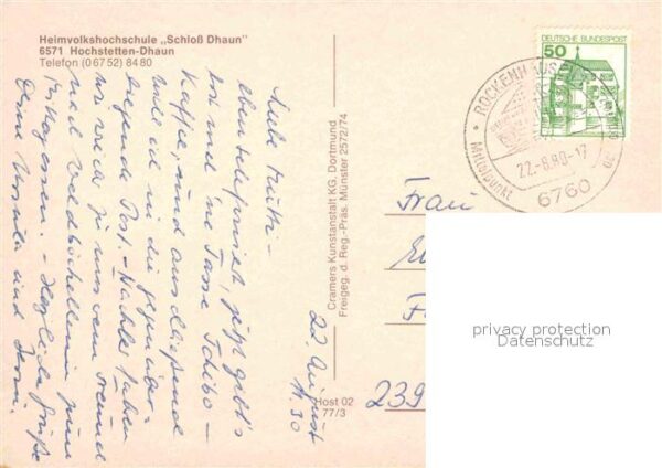Dhaun Heimvolkshochschule Schloss Dhaun Flieg – Bild 2