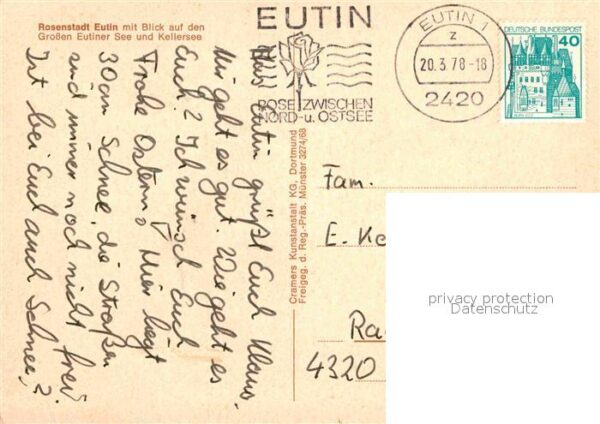Eutin Fliegeraufnahme mit Eutiner See und Kel – Bild 2