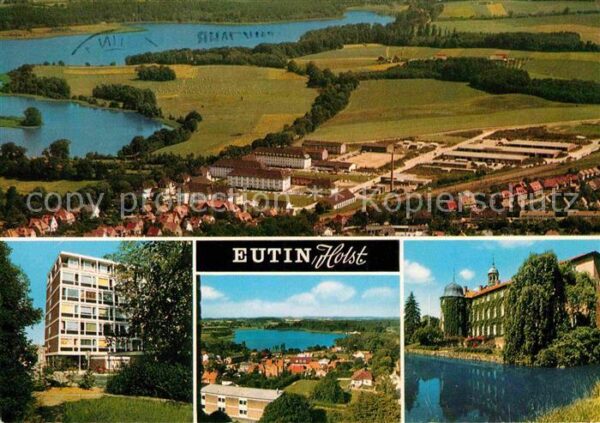 Eutin Fliegeraufnahme Teilansichten