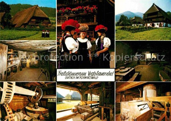Gutach Schwarzwald Freilichtmuseum Vogtsbauernhof Trachten