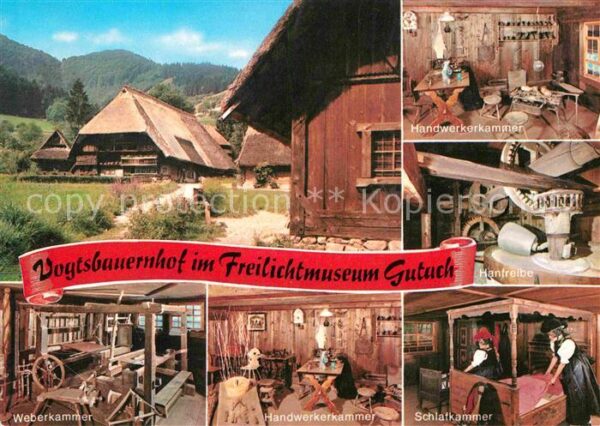 Gutach Schwarzwald Freilichtmuseum Vogtsbauernhof Handwerk