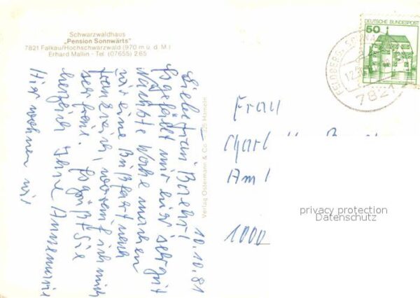 Falkau Schwarzwaldhaus Pension Sonnwärts Gasts – Bild 2