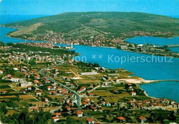 Trogir Trau Fliegeraufnahme