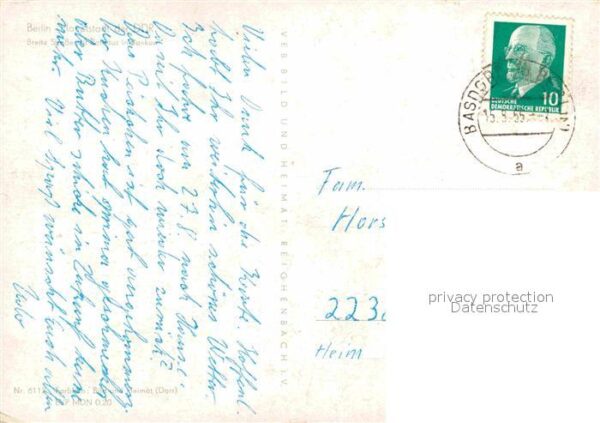 Berlin Breite Strasse mit Rathaus in Pankow – Bild 2