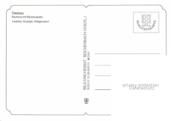 Dessau-Rosslau Bauhaus mit Bauhausplatz – Bild 2