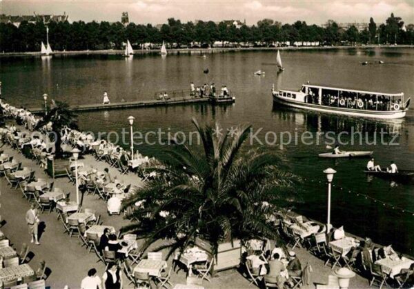 Hannover Maschsee Gaststätte Ausflugsdampfer Ter