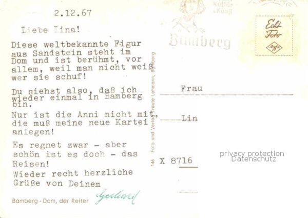 Bamberg Dom Bamberger Reiter – Bild 2
