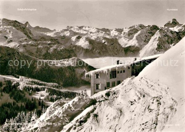 Berchtesgaden Jennerbahn Berggasthaus mit Steinernem