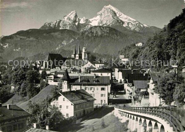 Berchtesgaden mit Watzmann
