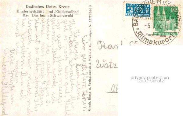 Bad Duerrheim Kinderheilstätte – Bild 2