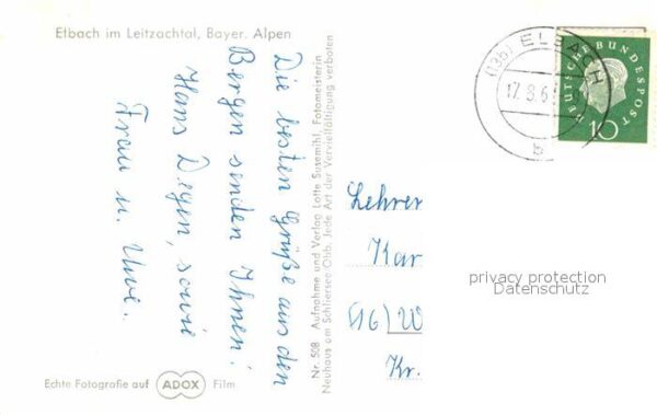 Elbach Miesbach Kirche Panorama Teilansicht – Bild 2