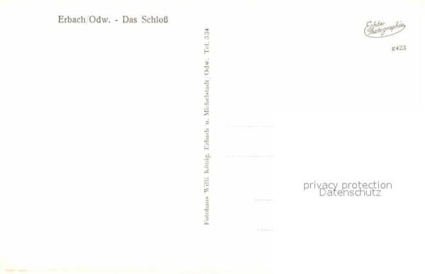 Erbach Odenwald Das Schloss – Bild 2