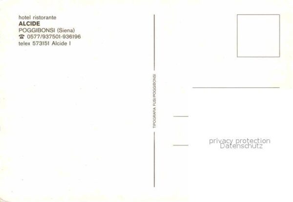 Poggibonsi Sienna Hotel Alcide Restaurant – Bild 2
