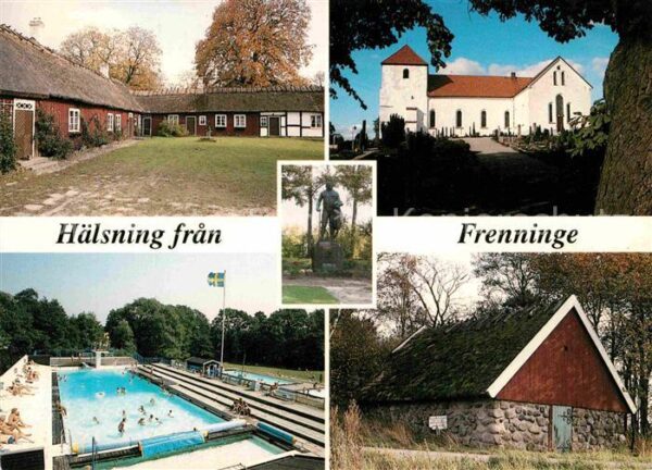 Frenninge Gamla Prästgarden Kyrkan Friluftsbadet