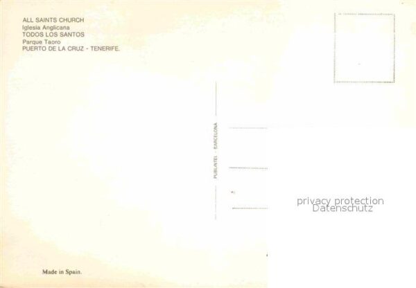 Puerto de la Luz Canarias All Saits Church – Bild 2