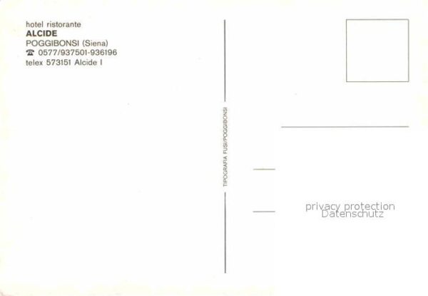 Poggibonsi Sienna Hotel Alcide Restaurant – Bild 2