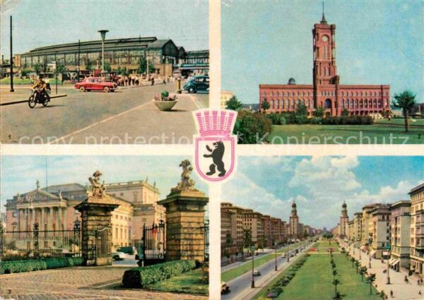 Berlin Bahnhof Friedrichstrasse Rathaus Staats