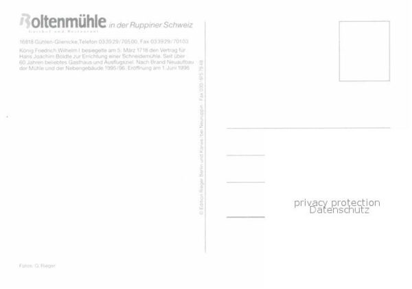 Guehlen Glienicke Boltenmühle – Bild 2
