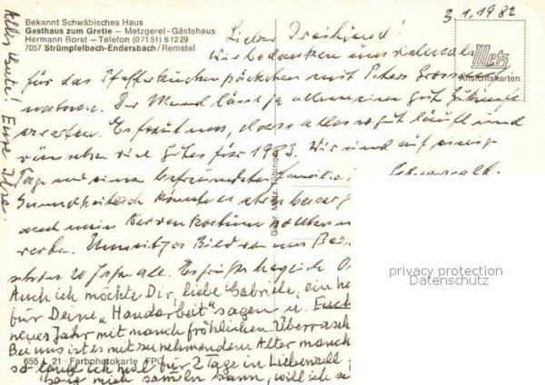 Struempfelbach Weinstadt Gasthaus zum Gretle – Bild 2