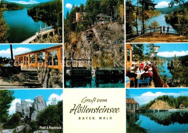 Hoellensteinsee Panorama Terrasse Gaststätte Seeblick