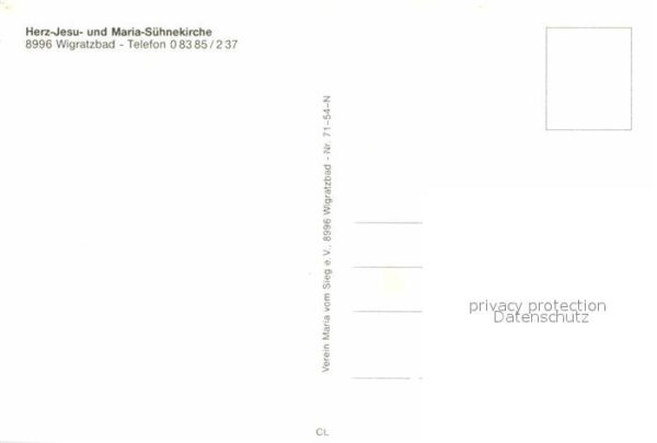 Wigratzbad Herz Jesu- und Maria-Sühnekirche – Bild 2