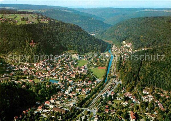 Bad Liebenzell Fliegeraufnahme
