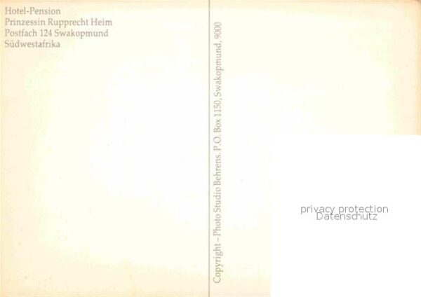 Swakopmund Hotel Prinzessin Rupprecht Heim – Bild 2