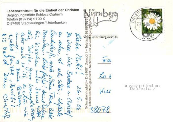 Stadtlauringen Schloss Craheim Fliegeraufnahme – Bild 2