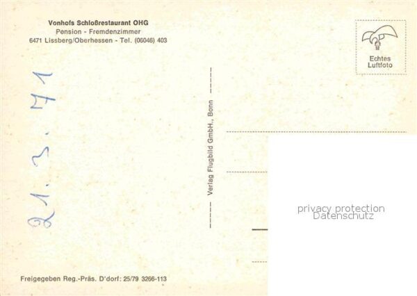 Lissberg Vonhofs Schlossrestaurant OHG – Bild 2