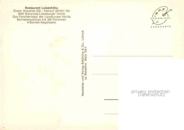 Walsrode Lueneburger Heide Restaurant Luisenhöhe – Bild 2