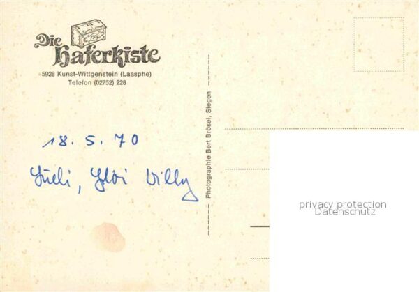 Kunst-Wittgenstein Die Haferkiste – Bild 2