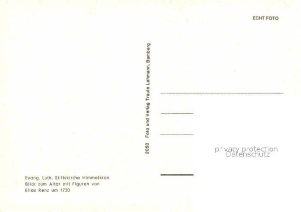 Himmelkron Evangelisch Lutheranische Stiftskirche – Bild 2