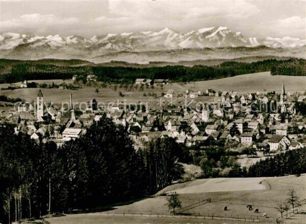 Wangen Allgaeu Panorama