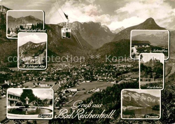 Bad Reichenhall Kurpark Predigstuhl-Hotel Schroffern Se