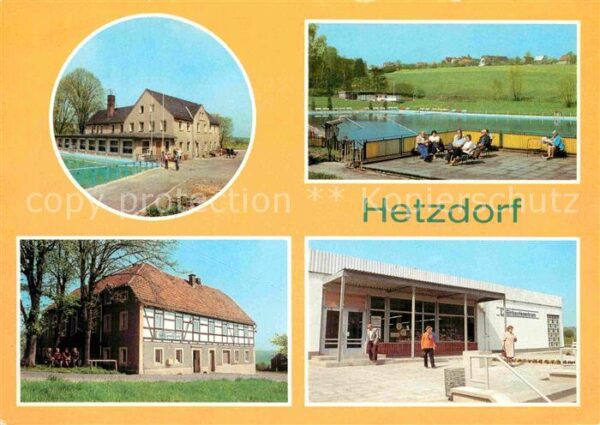 Hetzdorf Bockelwitz Bettbelegungsheim Navra Gasthaus Waldbl