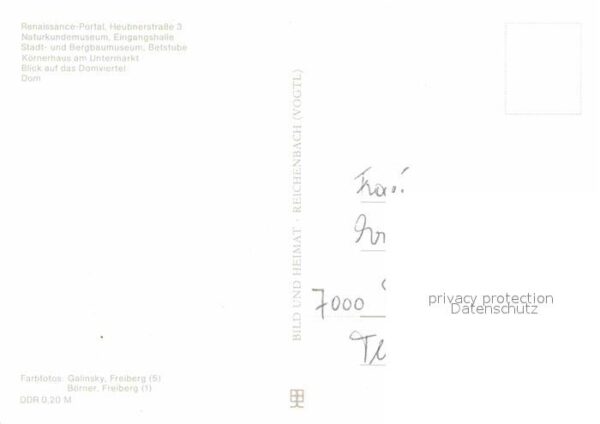 Freiberg Sachsen Rennisance Portal Nakurkundemuseum Körn – Bild 2