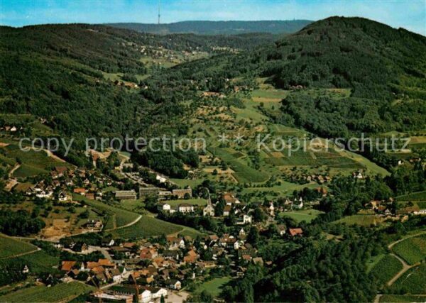 Sasbachwalden Fliegeraufnahme