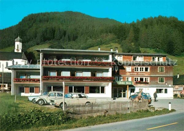 Schoppernau Vorarlberg Gasthof Pension Krone