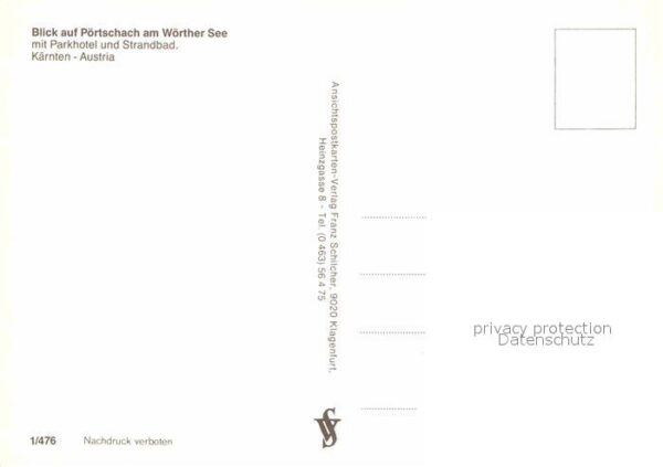 Poertschach Woerthersee Fliegeraufnahme – Bild 2