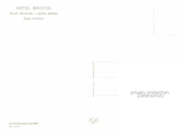 Lacco Ameno Hotel Bristol – Bild 2