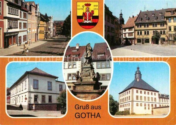 Gotha Thueringen Hauptmarkt Zur Goldenen Schelle Schelle